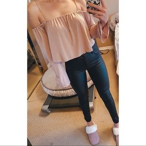 Forever 21 off shoulder top